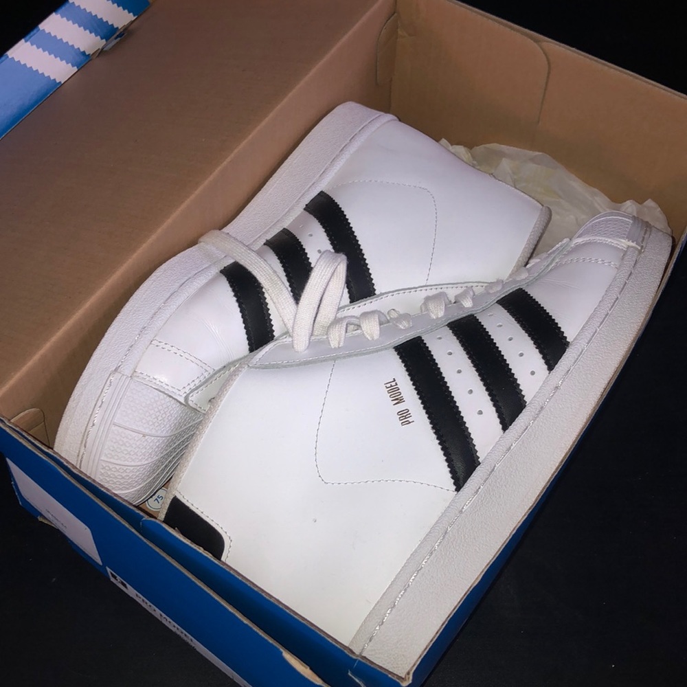 Adidas Pro Models (White + Black)